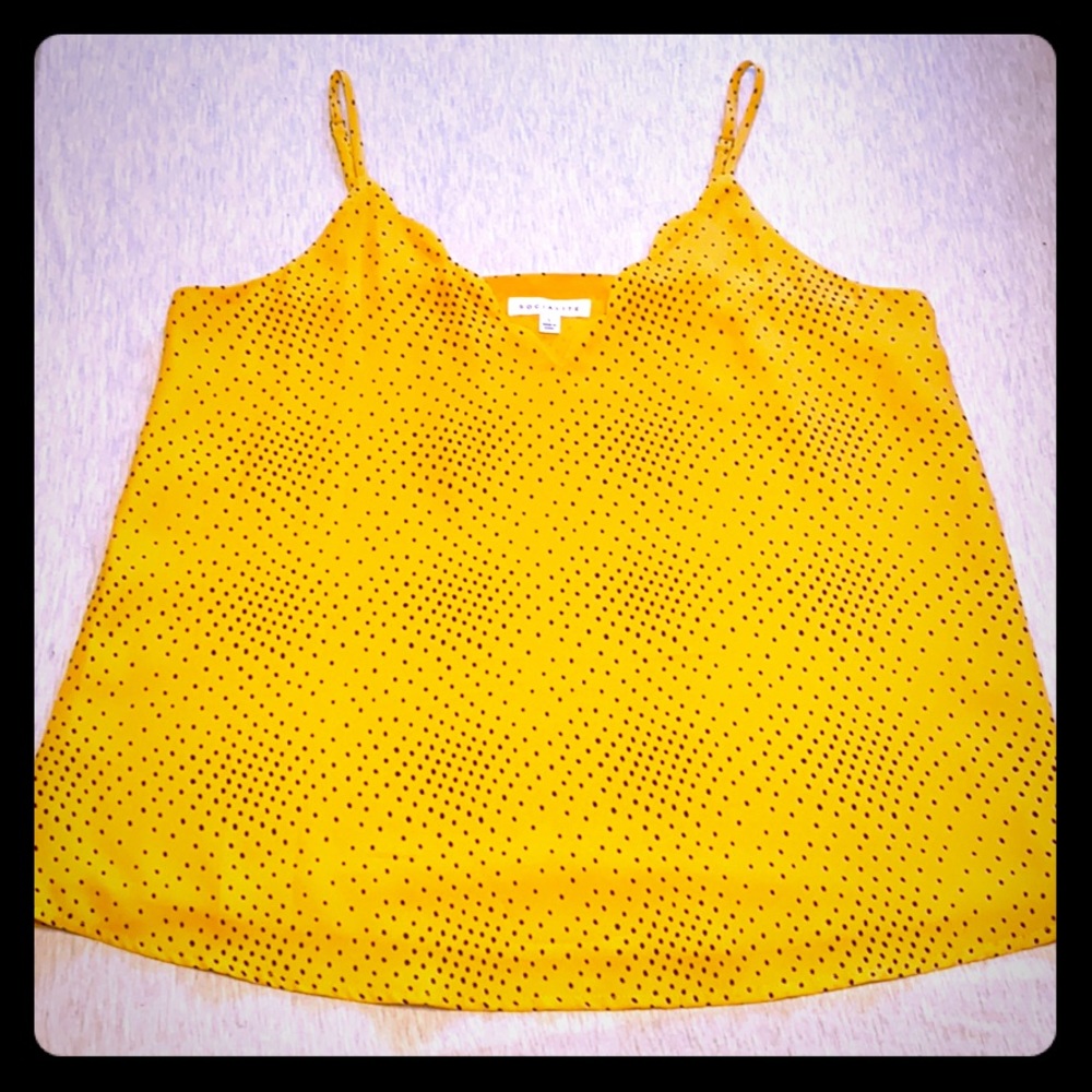 🖤 Polka dot cami!